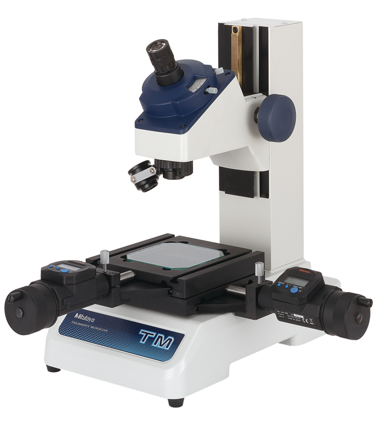 Mitutoyo TM-505B mérőmikroszkóp, B-generáció, 50 x 50 mm (176-818D) termék fő termékképe