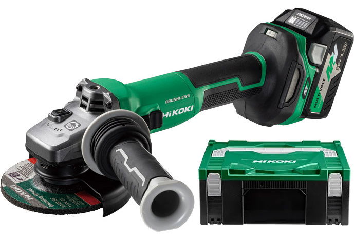 HiKoki G3613DVE-WQZ MULTI VOLT akkus sarokcsiszoló (2 x BSL36A18 MULTI VOLT Li-ion akkuval, Hitbox kofferben) termék fő termékképe