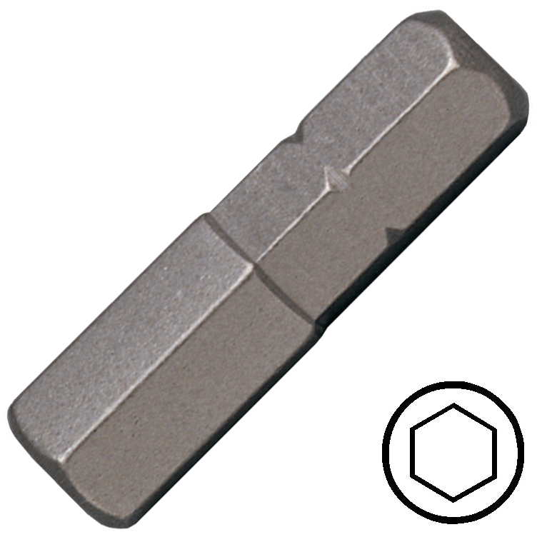KENNEDY 4.0 mm hatszög csavarhúzó bit 1/4" hatszög illesztéssel, 25 mm termék fő termékképe
