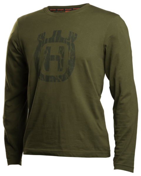 Husqvarna Xplorer Hosszú Póló, Bark Camo, Unisex termék fő termékképe