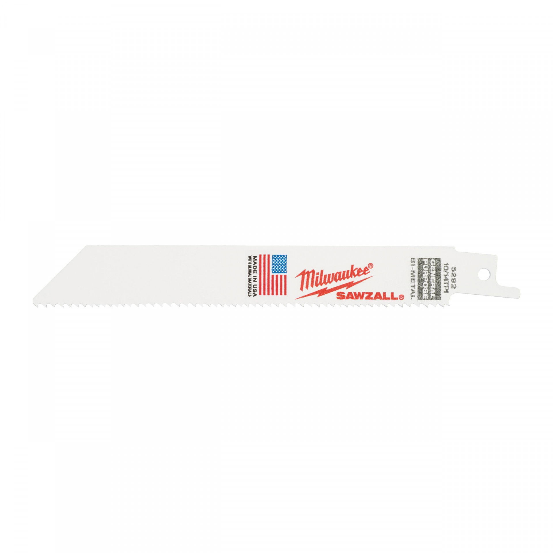 Milwaukee Univerzális szablyafűrészlap, Bi-Met, Co, 150 mm, 10/14 TPi, 5 db/csomag termék fő termékképe