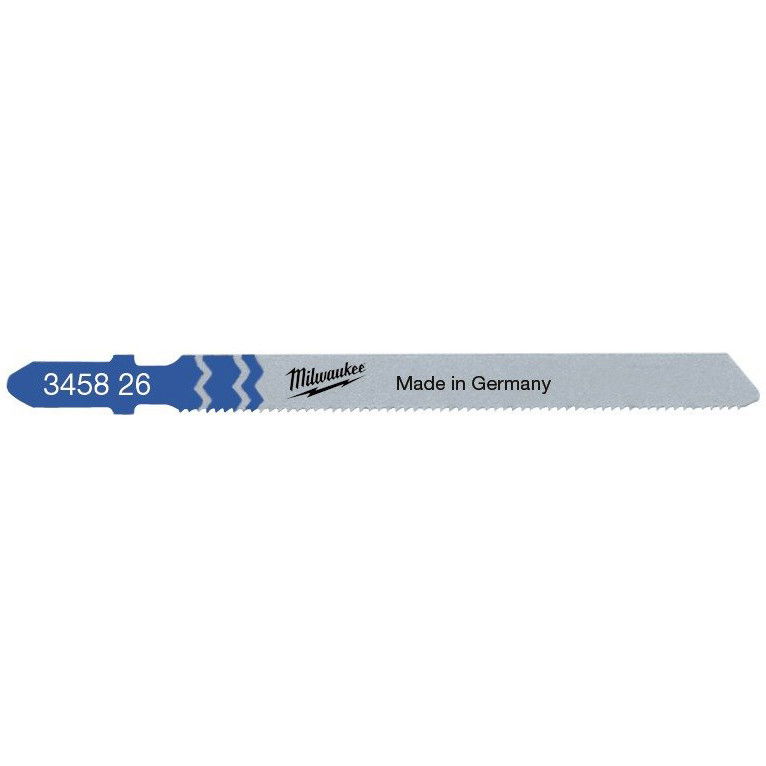 Milwaukee Hagyományos szúrófűrészlap, T 118 A sp, 75 mm, 5 db/csomag termék fő termékképe